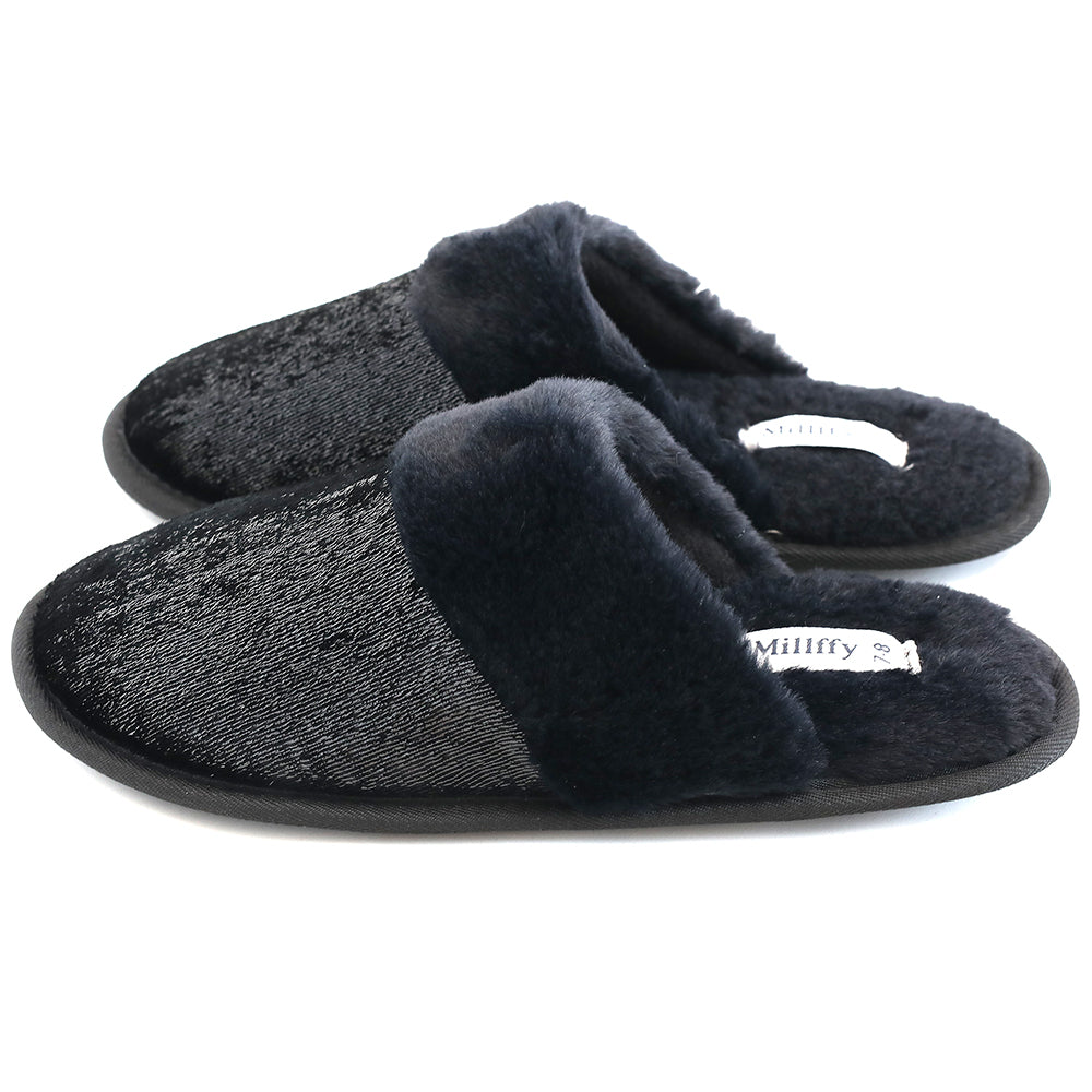 Women's ballerina SOXO slippers with sequins and a soft sole - price |  online shop SOXO